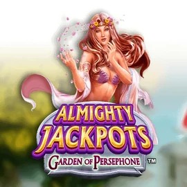 Almighty Jackpots: Garden of Persephone game by Novomatic – logo hosted on Spinanga Casino