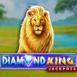 Diamond King Jackpots logo – Jackpots by SpinPlay Games at Spinanga Casino