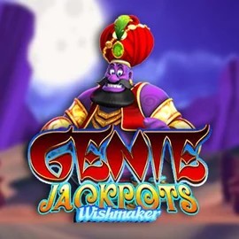 Genie Jackpots Wishmaker logo by Blueprint Gaming at Spinanga Casino