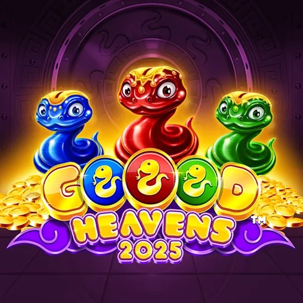 Goood Heavens logo by Rarestone Gaming at Spinanga Casino