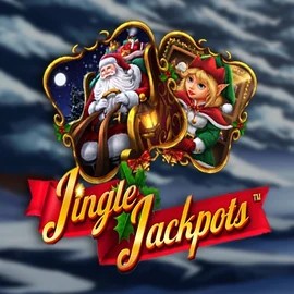 Jingle Jackpots logo by Dragon Gaming Spinanga Casino