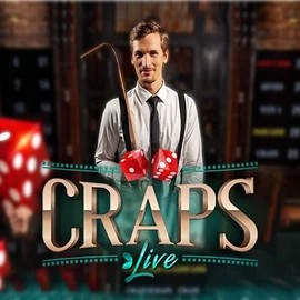 Live Craps slot visual from Evolution available on spinangas.gr