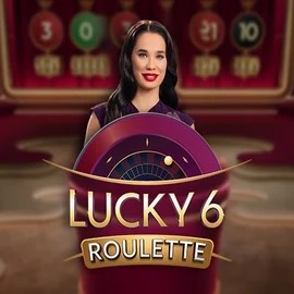 Lucky 6 Roulette slot visual from Pragmatic Play available on spinangas.gr